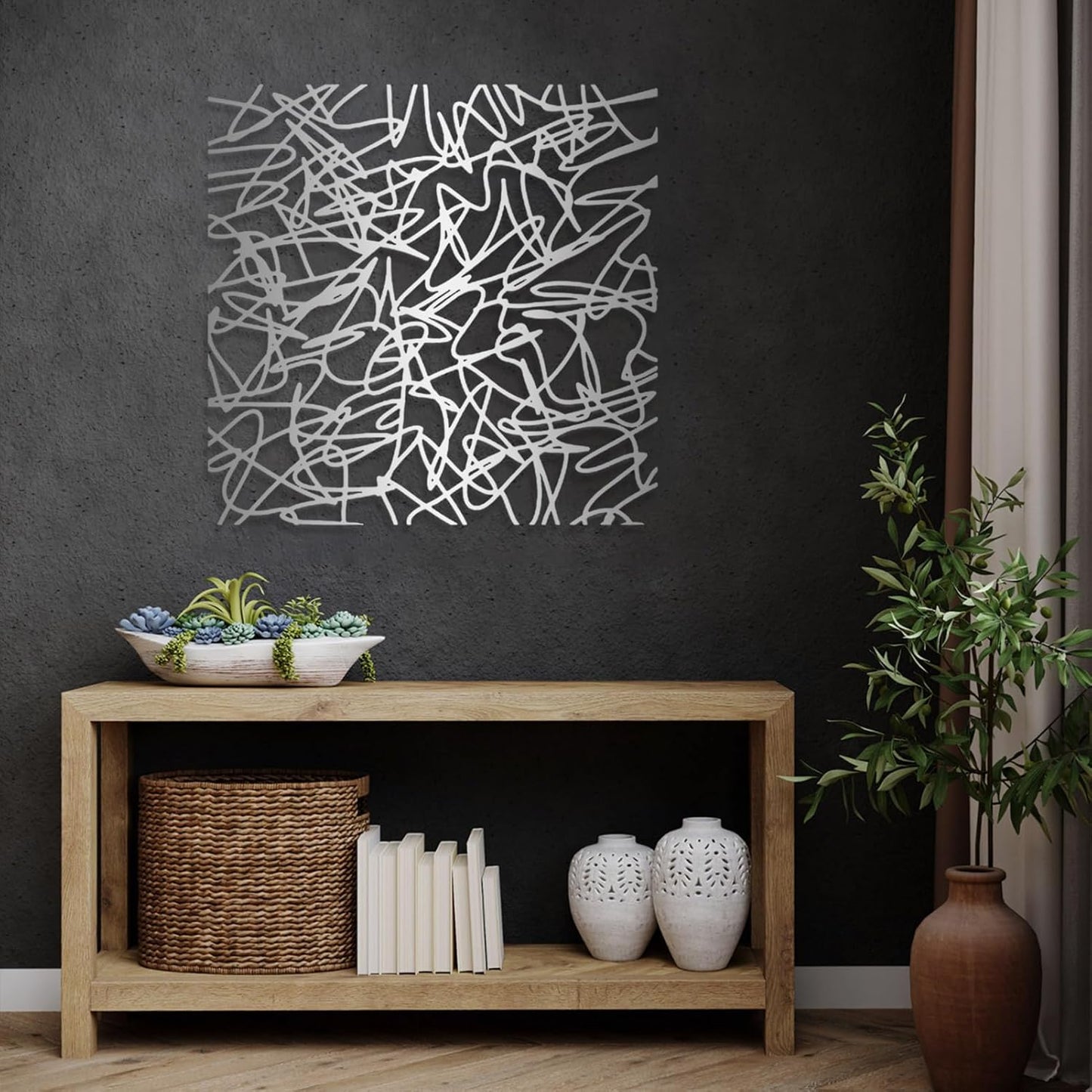 🖼️✨ Abstract Modern Wall Art – Minimalist Vibes 🌿🎨