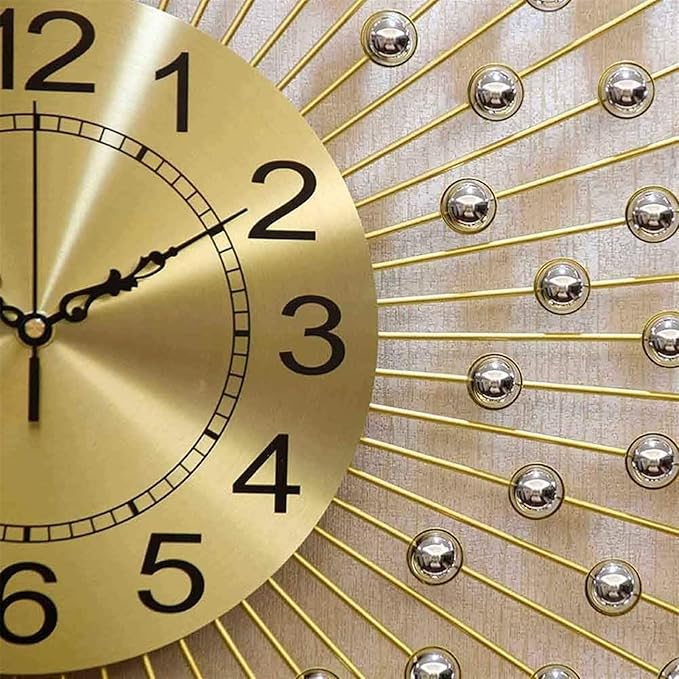 🕒✨ Minimalist Silver Wall Clock – Modern Zen Vibes 🏡💖