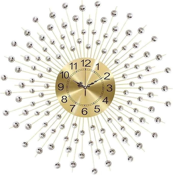 🕒✨ Minimalist Silver Wall Clock – Modern Zen Vibes 🏡💖