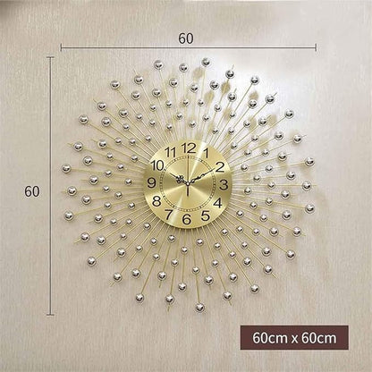 🕒✨ Minimalist Silver Wall Clock – Modern Zen Vibes 🏡💖