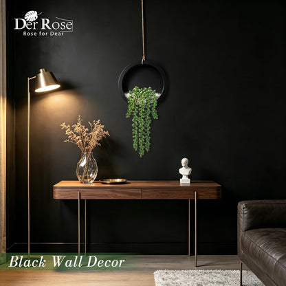 🌹✨ Blooming Wall Succulent Decor 🌿💖